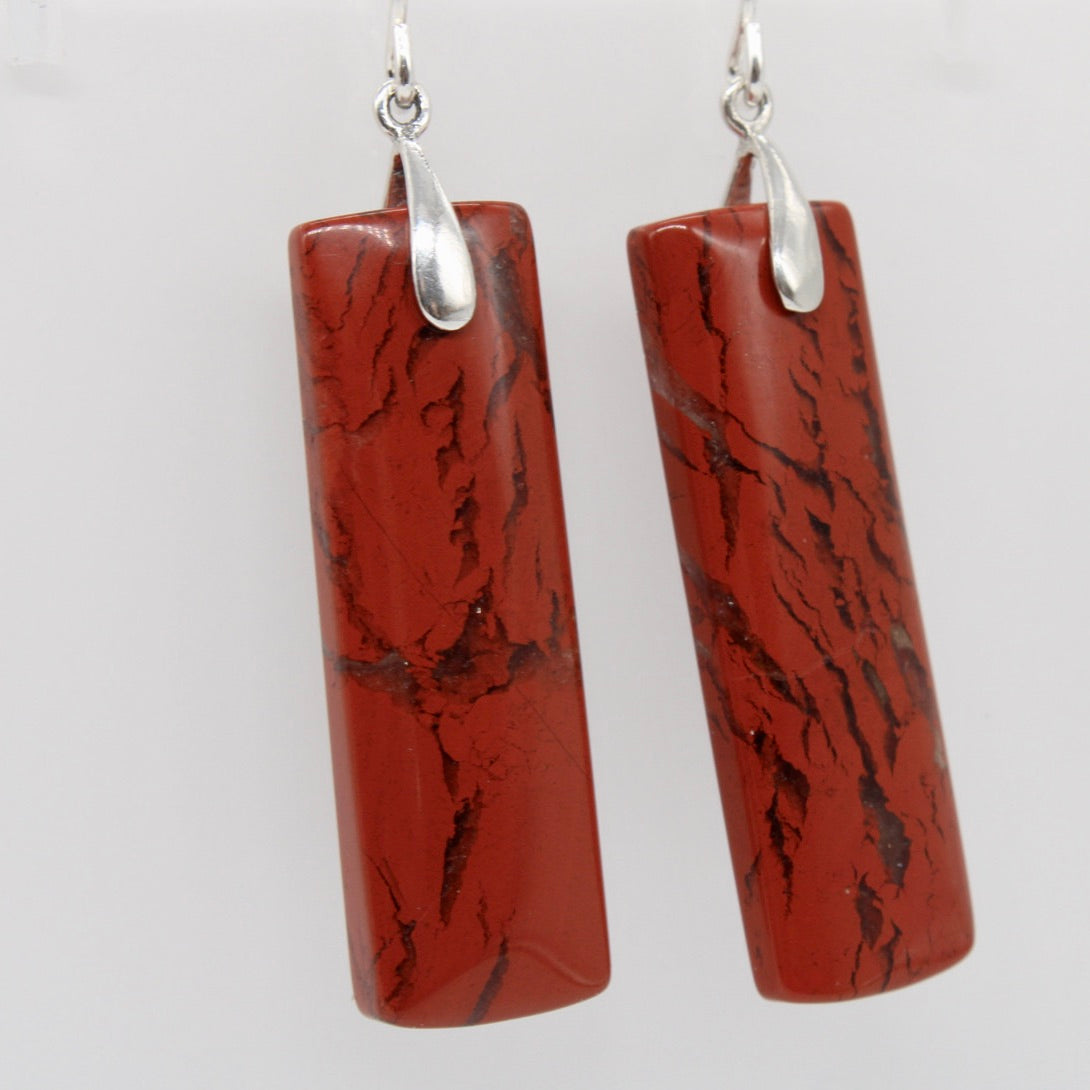 Red Jasper Earrings
