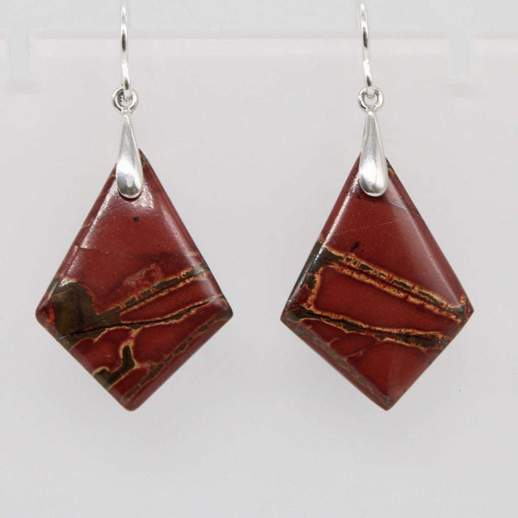 Red Creek Jasper Earrings