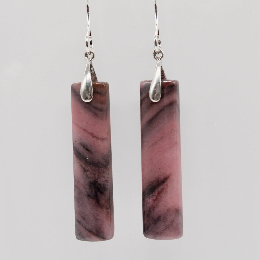 Imperial Rhodonite Earrings