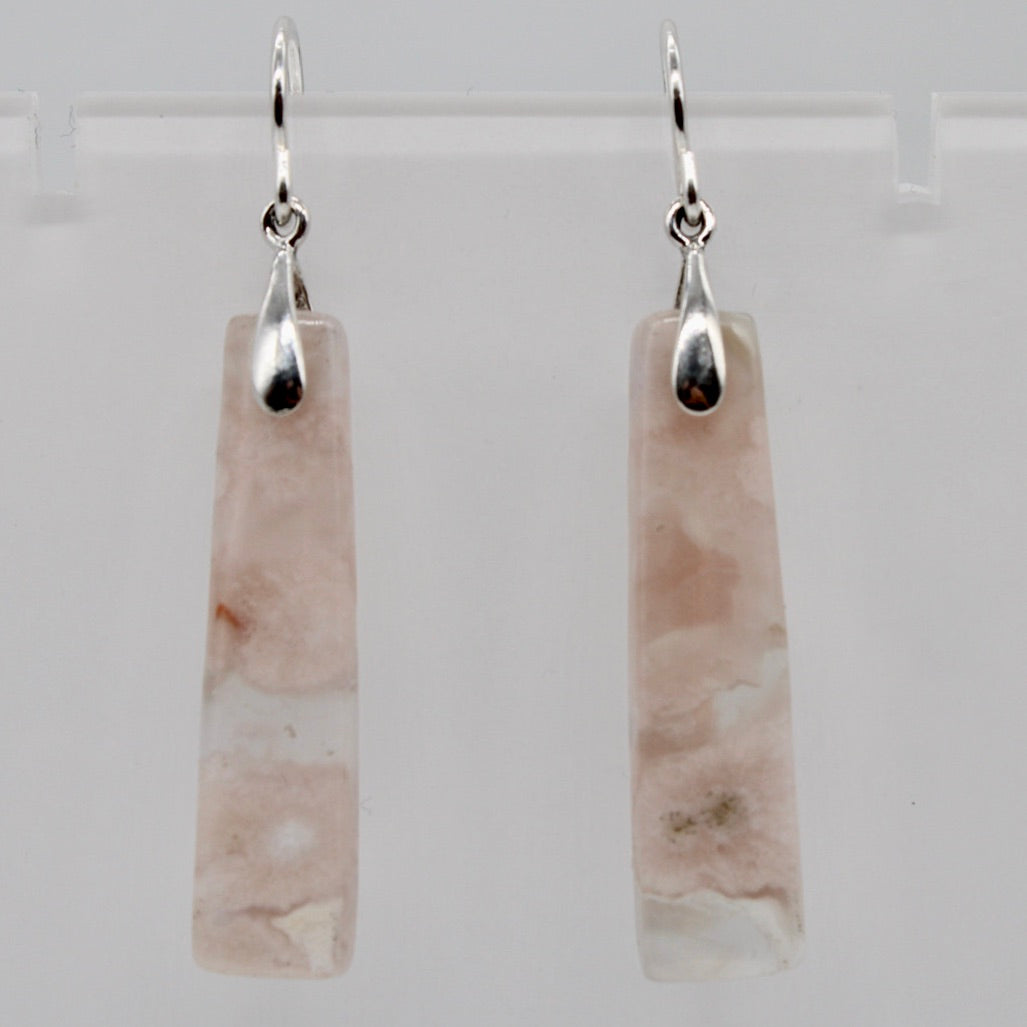 Cherry Blossom Jasper Earrings
