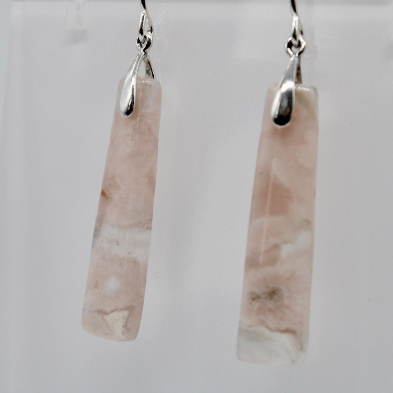 Cherry Blossom Jasper Earrings