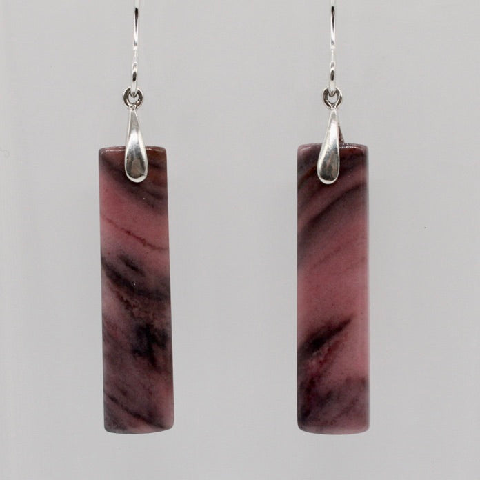 Imperial Rhodonite Earrings