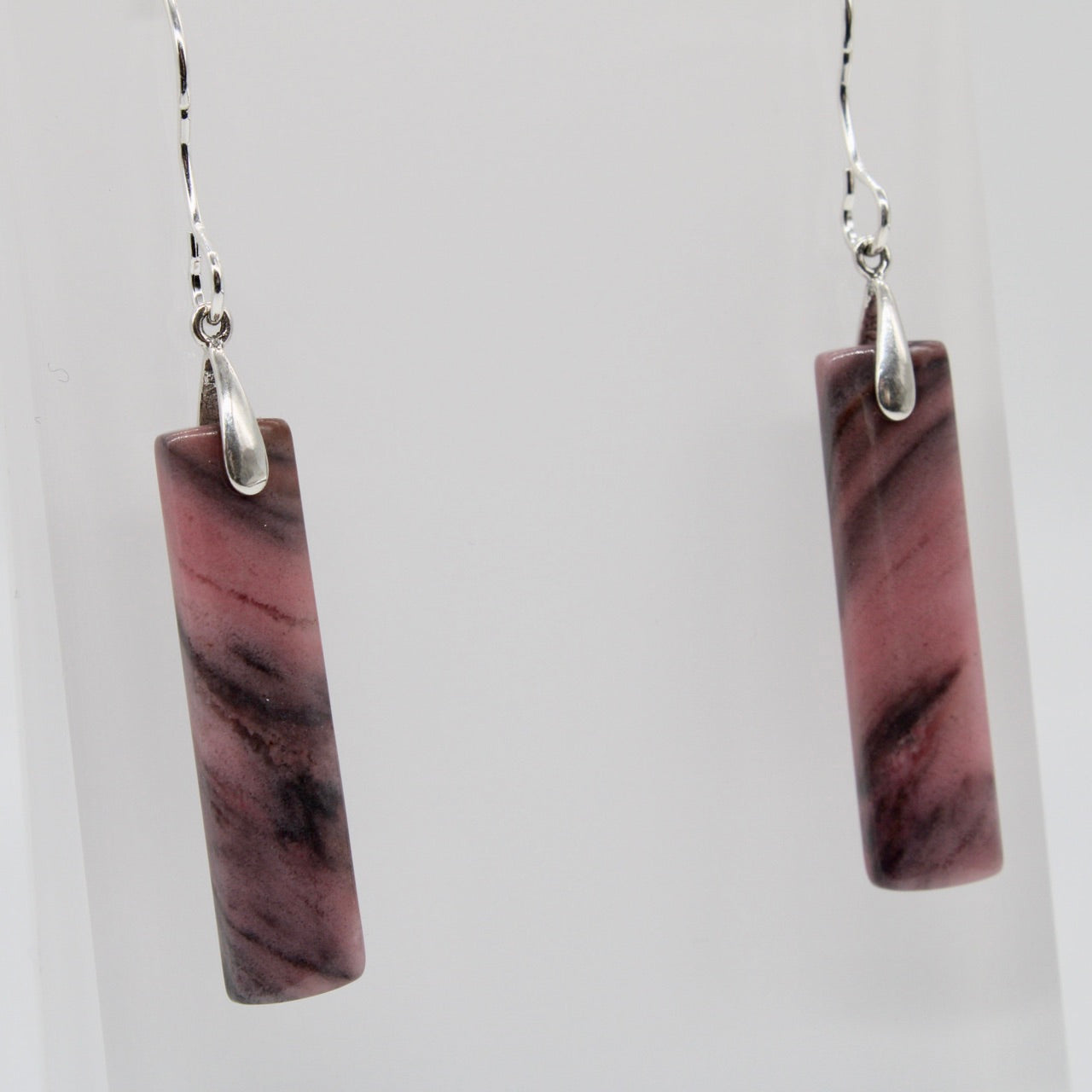 Imperial Rhodonite Earrings
